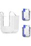 Two-piece wall-mounted wet wipes and paper towel holder set - suitable for kitchens, bathrooms, and toilets.