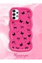 Samsung Galaxy A73 Compatible Thin Butterfly Bow Printed Soft Structure Daily Use Phone Case