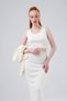 Women's Button Detailed Blouse-Cardigan-Skirt 3-Piece Women's Knitwear Set - 6