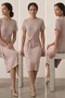 Beige Lycra Oysho Fabric Ring Buckle Midi Dress - 4