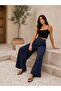 Women's High Waist Skirt Model Soft Comfortable Fit Wide Leg Pants - 5