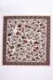 Nostaljik Bahçe Aqua Soft Scarf 8046 - Claret Red Beige - 4