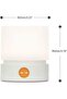 LED cylindrical night light with timer function, a creative desktop decorative light that creates a warm atmosphere. - 5