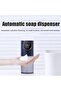 Automatic foam soap dispenser with temperature control, contactless refillable foam soap dispenser, electric automatic soap dispensing pump (white) - 3