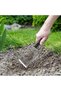 2-pack Metal Garden Sieves with Anti-slip Handles - Stainless Steel Sand Sieves with Perforations - For Soil - Sand - Stones, and Compost - 5