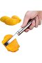 Mango Core Peeler | Mango Cutter Core Removing Tool, Mango Removing Core Tool, Fruit Slicer Cutter with Ergonomic Handles for Kitchen