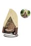 210D Oxford Cloth 115x190cm Waterproof Zipper Outdoor Swing Egg Chair Cover - 2