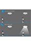 LED night light, plug-in/sensor-activated, automatic switch, suitable for kitchens, bathrooms, home décor, and bedrooms. - 3