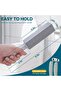 Pumice toilet cleaner, 5-pack, with handle, suitable for cleaning toilets, bathtubs, sinks, swimming pools, and barbecue grills. - 5