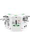 Universal Travel Adapter, International Adapter All in one Adapter Plug for Phone, Laptop, Camera, Travel Adapter Worldwide, 1 Piece, White