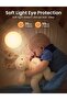 Children's Night Light - Touch Control - Timer - 8 RGB Colors - USB Rechargeable - 3