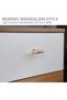 10 gold-tone T-shaped drawer handles, kitchen furniture handles, single-hole cabinet door handles, suitable for kitchens, bathrooms, and bedrooms. - 4