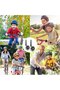 1 Pair Black Child Bicycle Training Wheels with Universal Bracket for 12-20 Inch Single-Speed Kids Bikes, Flashing Wheels - 5