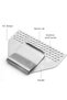 Two-pack food strainers, stainless steel food barriers, suitable for barbecue pans, baking pans, and other barbecue cooking accessories. - 3