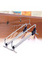 Two-piece extendable clothes hanger set, 30-55cm, Extendable clothes rod for wardrobes