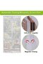 Upgraded White Magnetic Fly Curtain, Thicker Mesh Automatic Closing Screen Door, Hands-Free Fresh Air Insect Protection for Balcony - 4