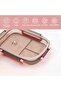 2-Tier Integrated Leak-Proof Bento Lunch Box with Cutlery (Pink) - 3