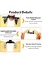 Clip-on night glasses, over-the-glasses with HD yellow lenses, lightweight & comfortable, for men & women, unisex, driving, outdoor, sports - 3