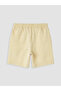 Two Mt Shop Quality Lcw Kids Yellow Plain Standard & Regular Boys' Shorts - 4