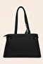 Women's Shoulder Bag with Scarf Detail, Medium Size, Multi-Compartment, Daily Stylish Handbag Elt0408 - 4
