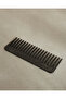 Women Black Wide Tooth Hair Comb - 2