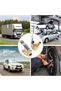 Two 8mm automotive valve stem connectors, automotive valve adapters, compressed air tire inflators, automotive valve connectors for tire valves. - 5