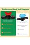 15-piece 1/2-inch drip irrigation shut-off valves - lock nuts - barbed switch valve connectors for 1/2-inch drip lines, 0.6 in (1.5-1.7 cm) OD - 4