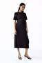 MAMA Tie-detail T-shirt dress