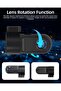 Dashcam Reversing Camera with Two 1080P Cameras, G-Sensor, Parking Assist, Loop Recording, Night Vision, Brightness + 64 GB SD Card - 4