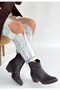 Akver Bitter Brown Leather Heeled Boots - 3
