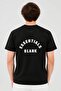 Men Crew Neck Short Sleeve Brand Logo T-Shirt, Black - 2