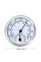 4-piece thermometer and hygrometer set, precision thermometer and hygrometer, 58mm room thermometer, for home, indoor use, elderly people's rooms - 4