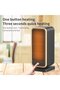 500W vertical electric heater for home use - PTC ceramic electric heater - three-second heater - suitable for offices, bedrooms, and homes - 4