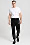 Men Sportswear Fit Outdoor Sweatpants, Black - 5