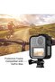 Action camera protective case, camera protective frame cage with double cold shoe bracket, suitable for GoPro Max action cameras. - 2