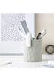 Waterproof silicone pen holder, office desk pen holder, pen holder for storing paintbrushes, decorative brushes, makeup brushes - 3