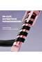 28mm curling iron, one-button automatic curling iron, rapid heating, self-rotating curling iron, temperature range 160-200°C, dual voltage, pink. - 2