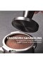 Double-sided Coffee Tamper, Black PP Coffee Powder Press Hammer with Flat Thread Base, for Coffee Maker (58MM) - 2