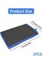 Wash Glove - 2-piece Clay Car Wash Cloths, Anti-scratch, Microfiber Clay Stick, Blue - 2
