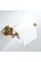Toilet paper holder - tissue holder - toilet paper holder - bathroom accessories - 200 * 72 * 67 mm - brass - wall-mounted toilet paper holder - 3
