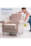 (16) Slip pads, heavy furniture and round chairs, 30mm self-adhesive table leg protectors, furniture wedge pads, make floors smooth, reduce noise. - 4