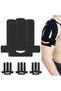 10-pack of kinesiology shoulder tape, elastic cotton sports tape, breathable and waterproof, for shoulder support.