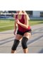 Knee brace, unisex lightweight compression knee brace, provides knee joint support, suitable for recovery after sports injuries, black. - 3