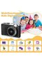 Suitable for Kids Camera 2.4" Digital 1080P HD Mini Rechargeable 32GB Card Toy Gift - 3