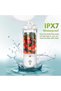 20oz portable blender for shakes and smoothies, 4000mAh electric juicer, smoothie blender with BPA-free and IP67 waterproof, USB Fresh Juice Blender - 4