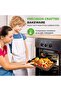 8-Piece Nonstick Bakeware Set - Baking Tray Set with Non-Stick Coating, Sheet Pan, 6 Cups Muffin Pan, Round Cake Pan, Loaf Pan, Square Cake Pan, Deep Baking Pan, 450°F Oven Safe (Brown) - 3