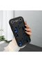 Tecno Spark Slim/Pova Slim Compatible Blue Butterfly Patterned Matte Silicone Case, Stylish Design