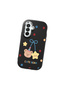 Samsung Galaxy A26 Compatible Case Camera Protector Black Silicone Couple Phone Case Bear Patterned - 3