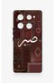 Infinix Note 40 Pro Compatible Patience Ethnic Carpet Pattern Patterned Silicone Case - 2