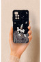Redmi 10 2022 Compatible Space Astronaut Patterned Silicone Case
